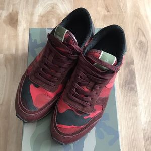 Valentino Sneaker Red Camo